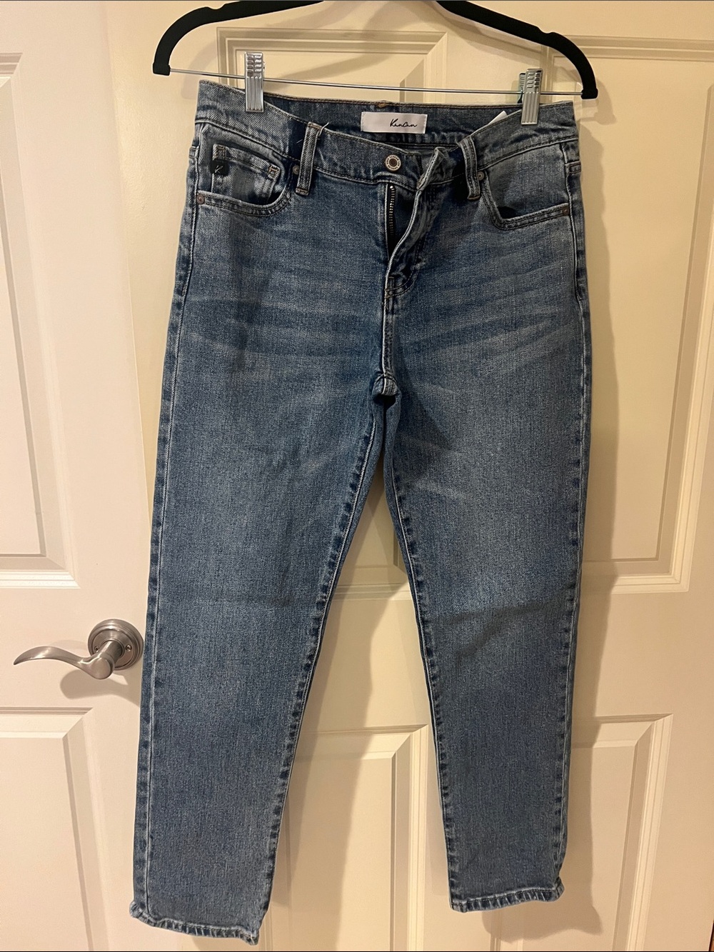 KanCan Medium Blue High-Rise Slim Jeans
